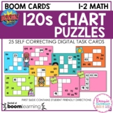 Boom Cards™ 120s Chart Puzzles