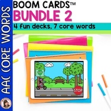Boom Cards ™  Distance Learning: AAC Core Words Bundle 2