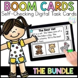 Boom Cards™ Distance Learning BUNDLE | ELA & Math Digital 