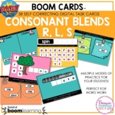 Boom Cards™ Consonant Blends R, L, S