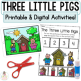 Three Little Pigs Boom Cards™ | Digital & Printable Fairy 