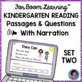 Boom Cards Distance Learning Kindergarten Guided Reading L