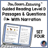 Boom Cards Distance Learning Kindergarten Reading Comprehe