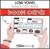 Boom Cards™ | Distance Learning | Long A CVCE Task Cards