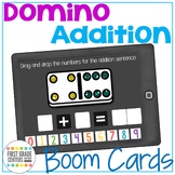 Addition Boom Cards Digital Games with Dominoes