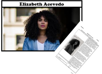 Preview of Boom Cards:  Elizabeth Acevedo