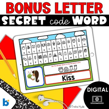 Preview of Bonus Letter | FLOSS Rule | Secret Code Word | Phonics | Boom Cards