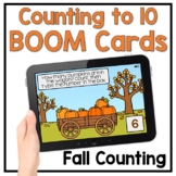 Boom Cards - Fall Count to 10