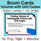 Boom Cards Finding Volume of Rectangular Prisms with Unit 