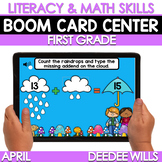 Spring Boom Cards for First Grade - April BUNDLE