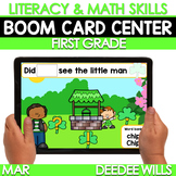 Boom Cards for First Grade - March BUNDLE