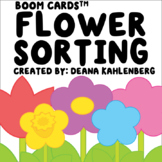 Boom Cards™️ Flower Sorting