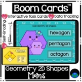 Boom Cards™ Geometry 2D Shapes Moms