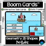 Boom Cards™ Geometry 2D Shapes Portholes