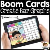 Boom Cards™ Graphing Creating Bar Graphs