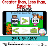 Boom Cards™ Greater than, Less than, Equal to