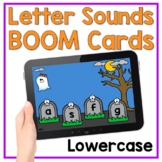 Boom Cards - Halloween Letter Sounds [Lowercase Letters]