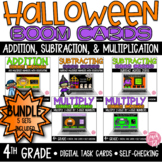 Boom Cards Halloween Math Bundle