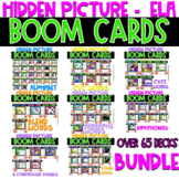 Boom Cards | Hidden Pictures ELA Bundle