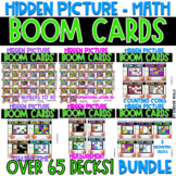 Boom Cards | Hidden Pictures Math Bundle