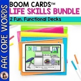 AAC Boom Cards™ Home Life Skills Speech Therapy Activities