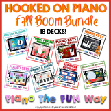 Boom Cards: Hooked on Piano Bundle (Fall)