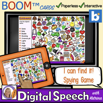 Preview of Boom™ Cards: I can find it! Spying Game