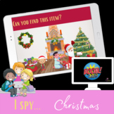 Boom Cards™ I spy...Christmas! Drag the screen to find the