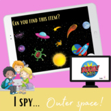 Boom Cards™ I spy...Outer Space! Drag the screen to find the item