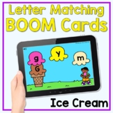 Boom Cards - Ice Cream Letter Match