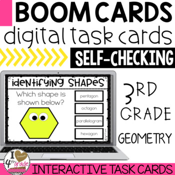 Preview of Boom Cards Identify 2-Dimensional Shapes