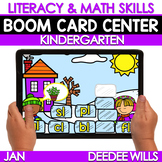 Boom Cards for Kindergarten - January BUNDLE
