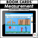 Boom Cards Kindergarten Measurement (Digital Task Cards) -