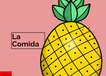 Preview of Boom Cards:  La Comida