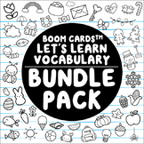 Boom Cards™️ Let's Learn Vocabulary Bundle Pack