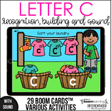 Boom Cards - Letter C (Recognition, discrimination, letter