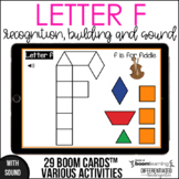 Boom Cards - Letter F (Recognition, discrimination, letter
