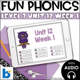 Boom Cards Level 3 Unit 12 Week 1 Fun Phonics