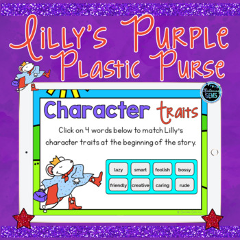 Lilly's Purple Plastic Purse Printables, Worksheets, and Activity Sheets  Kevin Henkes Book Study Homeschool Activity - Etsy