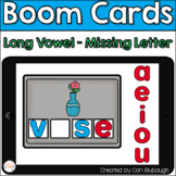 Boom Cards - Long Vowel - Fill in the Missing Letter