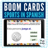 Boom Cards | Los Deportes | Jugar + Sports in Spanish