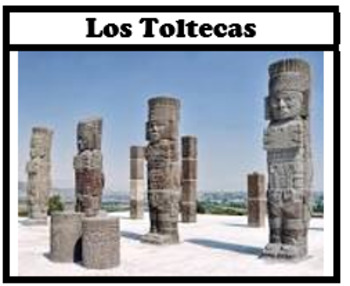 Preview of Boom Cards: Los Toltecas