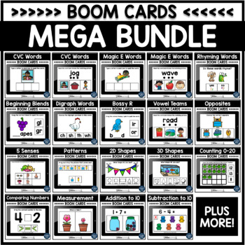 Preview of Boom Cards™ MEGA BUNDLE | Distance Learning