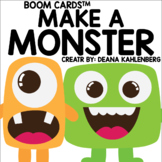 Boom Cards™️ Make A Monster!