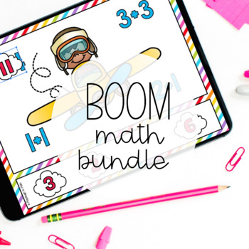 Preview of Boom Cards™ Math Bundle