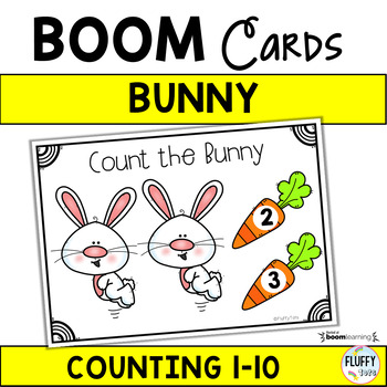 Preview of Easter Math Boom Cards