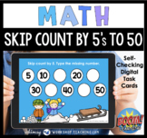 Boom Cards Math Skip Count By Fives Digital Task Cards Dis