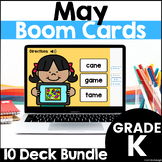 End of the Year Boom Cards Kindergarten Math and Phonics C