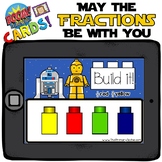 Boom Cards - May The FRACTIONS Be With You - Distant Learning