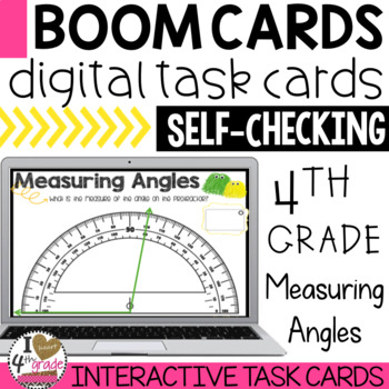 Preview of Boom Cards Measure Angles